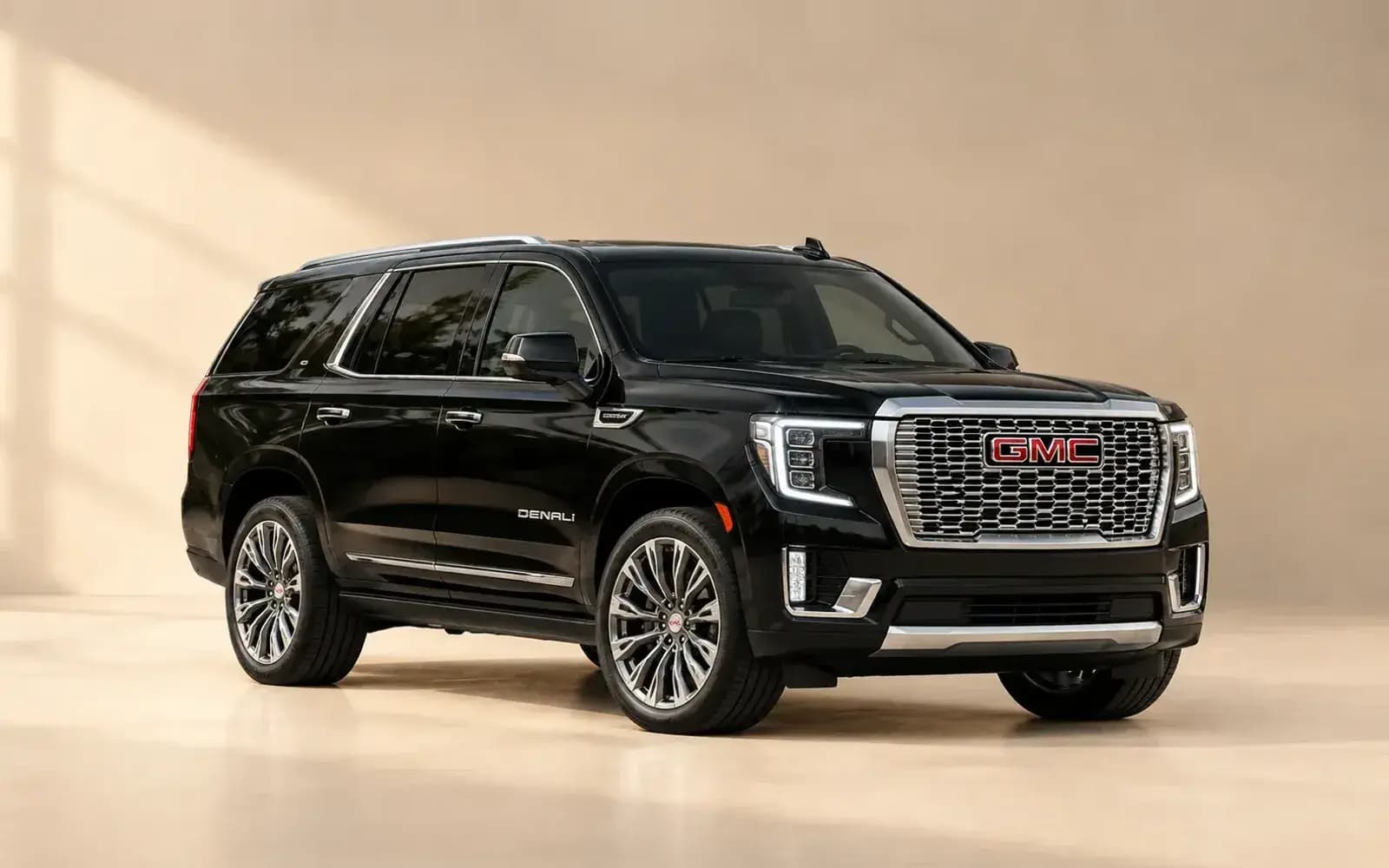 Black GMC Yukon Denali, Business Executive SUV