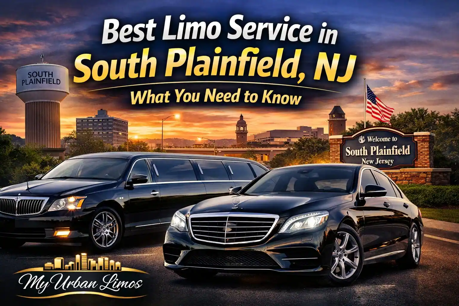 Wedding limousine